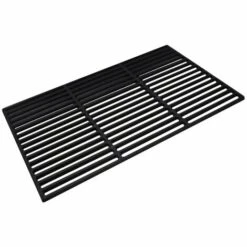 Randaco Grille Carrée Grille En Fonte Fixation Barbecue Grille De Barbecue Camping 54x34cm - Noir