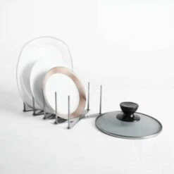 LITZEE Ustensile De Barbecue Support De Rangement Retractable, Gadgets De Cuisine Pliants, Acier Inoxydable, Support De Casserole Pour Ustensiles De Cuisine -Accessoires de barbecue Soldes 58109936 3