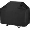 BEICHEN Housse Barbecue Housse De Protection Housse De BBQ Couverture De Gril De Cour De Tissu D'Oxford Imperméable 145x61x117cm Noir