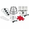 ART & CUISINE AC24BPS - Batterie De Cuisine 28 Pieces - Tous Feux Dont Induction - Inox