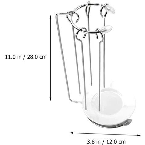 KARTOKNER Lot De 2 Brochettes Pour Barbecue En Acier Inoxydable - Avec Support De Suspension Pour Barbecue 5 KARTOKNER Lot De 2 Brochettes Pour Barbecue En Acier Inoxydable - Avec Support De Suspension Pour Barbecue â Image 5