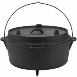 Cocotte Enkhuizen En Fonte Pour 14-20 Personnes 13,6 Litres [en.casa] -Accessoires de barbecue Soldes 58805538 5