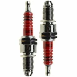 ENLENK D8TC Bougie D'allumage Avec 3 électrodes Remplacement Pour 4 Temps 125cc 150cc 200cc 250cc ATV Dirt Bike Go Kart Cyclomoteur Scooter Pack De 2