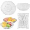 HIASDFLS Lot De 100 Housses De Protection Jetables En Plastique Pour Fruits Et Légumes