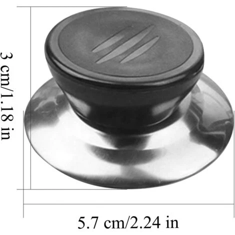 DKSFJKL Bouton De Couvercle,4 Pièces Poignée Couvercle Poele, Bouton Couvercle Casserole Housses, Poignée Couvercle Casserole Convient Aux Bouilloires Poêles Couvercles D'ustensiles De Cuisine 2 DKSFJKL Bouton De Couvercle,4 Pièces Poignée Couvercle Poele, Bouton Couvercle Casserole Housses, Poignée Couvercle Casserole Convient Aux Bouilloires Poêles Couvercles D'ustensiles De Cuisine – Image 2