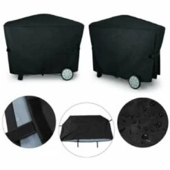 QERSTA Grille De Barbecue Couverture étanche WeberQ3000 Q2000 Jardin Extérieur 112,4 * 64,1 * 95,6 Cm -Accessoires de barbecue Soldes 59133734 3