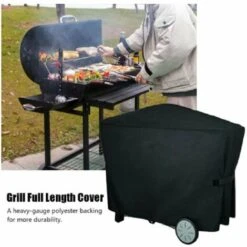 QERSTA Grille De Barbecue Couverture étanche WeberQ3000 Q2000 Jardin Extérieur 112,4 * 64,1 * 95,6 Cm -Accessoires de barbecue Soldes 59133734 4