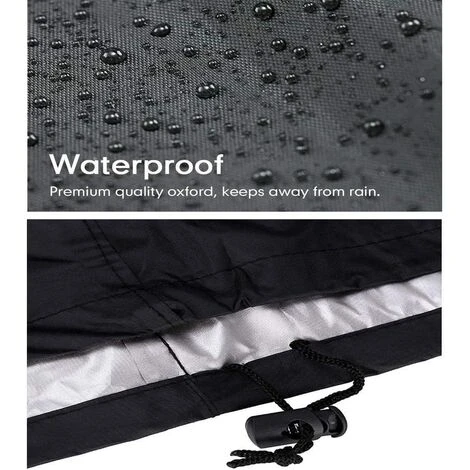 LYCXAMES Housse Barbecue Barbecook Ronde 58*77CM Bâche Housse De Protection BBQ Résistante 210D Imperméable Antipoussière Anti -UV Anti-vieillissement Couverture De Grill Sangle Ajustable 3 LYCXAMES Housse Barbecue Barbecook Ronde 58*77CM Bâche Housse De Protection BBQ Résistante 210D Imperméable Antipoussière Anti -UV Anti-vieillissement Couverture De Grill Sangle Ajustable – Image 3