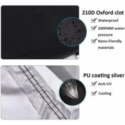 LYCXAMES Housse Barbecue Barbecook Ronde 58*77CM Bâche Housse De Protection BBQ Résistante 210D Imperméable Antipoussière Anti -UV Anti-vieillissement Couverture De Grill Sangle Ajustable 8 LYCXAMES Housse Barbecue Barbecook Ronde 58*77CM Bâche Housse De Protection BBQ Résistante 210D Imperméable Antipoussière Anti -UV Anti-vieillissement Couverture De Grill Sangle Ajustable -Accessoires de barbecue Soldes 59149337 4