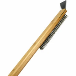 OUSUDELA Brosse Metallique Et Racloir 2 En 1 Pour Four A Pizza Ooni: Brosse De Nettoyage Pour Pierre A Pizza Et Grille Barbecue -Accessoires de barbecue Soldes 59207192 3