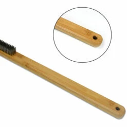 OUSUDELA Brosse Metallique Et Racloir 2 En 1 Pour Four A Pizza Ooni: Brosse De Nettoyage Pour Pierre A Pizza Et Grille Barbecue -Accessoires de barbecue Soldes 59207192 5