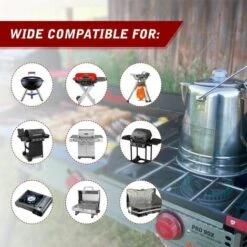 GALOZZOIT Lot De 2 Allumeurs Piézo - Allumage Piézo - Résistant à La Chaleur - Pour Barbecue à Gaz - Allumage Piézo - Igniter - Électrode Ignition Spark - Avec Bouton Poussoir - Allume-étincelles Piézo -Accessoires de barbecue Soldes 59853803 5