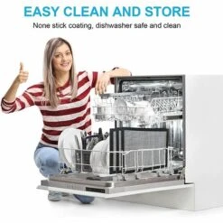 MINKUROW Grille Barbecue Feuilles De Cuisson En Maille Pour Grill D’extérieur à Gaz Et Charbon Et Fumoirs à Pellets - Robustes, Réutilisables Et Faciles à Nettoyer - 40 X 33 Cm, Lot De 3 8 MINKUROW Grille Barbecue Feuilles De Cuisson En Maille Pour Grill D’extérieur à Gaz Et Charbon Et Fumoirs à Pellets - Robustes, Réutilisables Et Faciles à Nettoyer - 40 X 33 Cm, Lot De 3 -Accessoires de barbecue Soldes 59949764 4