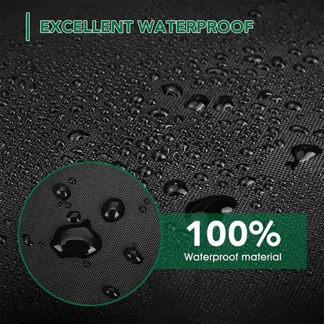 PESCE Housse Pour Barbecue,Couverture De Gril Gaz Bache De Protection Couverture Résistante Pour 420D Tissu Oxford Étanche Résistant Aux UV Et Aux Larmes, Pour Weber, Holland, Jennair Etc(150x64x119cm) 5 PESCE Housse Pour Barbecue,Couverture De Gril Gaz Bache De Protection Couverture Résistante Pour 420D Tissu Oxford Étanche Résistant Aux UV Et Aux Larmes, Pour Weber, Holland, Jennair Etc(150x64x119cm) – Image 5