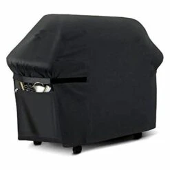 ENLENK Housse Pour Barbecue, Bache Barbecue Gaz,210D Oxford Imperméable Housse Bâche De Protection BBQ, Couverture De Grill Anti-Vent/Anti-UV/Antipoussière /aux Larmes,Convient à La Plupart Des Grils，Avoir Des Poches