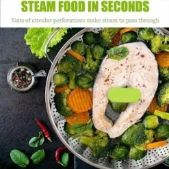 MODOU Pliable Panier Vapeur, Panier Vapeur Télescopique Pliable En Acier Inoxydable Avec Pieds Antidérapants Pour Cuire Légumes Et Aliments Ou Panier De Fruits(9'') 8 MODOU Pliable Panier Vapeur, Panier Vapeur Télescopique Pliable En Acier Inoxydable Avec Pieds Antidérapants Pour Cuire Légumes Et Aliments Ou Panier De Fruits(9'') -Accessoires de barbecue Soldes 60400164 4