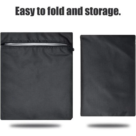 MINKUROW Couverture Du Foyer Housse De Protection Pour Brasero Réutilisable Imperméable Couverture De Gril Housse Barbecue (112 X 61cm) 4 MINKUROW Couverture Du Foyer Housse De Protection Pour Brasero Réutilisable Imperméable Couverture De Gril Housse Barbecue (112 X 61cm) – Image 4