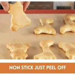 ILOVEMILAN Tapis De Cuisson En Silicone Antiadhésif, Sans Danger Pour Les Aliments - Lot De 2 -Accessoires de barbecue Soldes 61069988 4