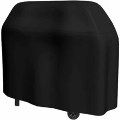 RHAFAYRE Housse Barbecue Gaz, Bache Barbecue Exterieur Rectangulaire 145 X 61 X 117 CM,Housse Plancha 210D Etanche,Anti-UV Imperméable Pour Weber, Holland, Jennair Campingaz Etc