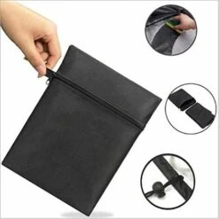 HEGUYEY Housse Barbecue, Housse , Bache Barbecue,Bache Barbecue Exterieur, Housses Pour Barbecue, Housse De Protection Barbecue,House Barbecue Exterieur, 210D Housse De Barbecue 145*61*117cm -Accessoires de barbecue Soldes 63690405 4