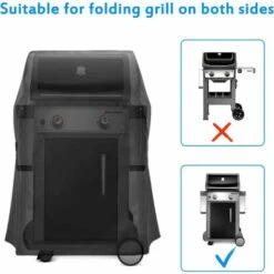 MEZHENG Housse De Barbecue, Housse De Protection étanche Pour Barbecue à Gaz, 77 X 67 X 110 Cm, Noir 7 MEZHENG Housse De Barbecue, Housse De Protection étanche Pour Barbecue à Gaz, 77 X 67 X 110 Cm, Noir -Accessoires de barbecue Soldes 63799785 3