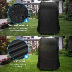 MEZHENG Housse De Barbecue, Housse De Protection étanche Pour Barbecue à Gaz, 77 X 67 X 110 Cm, Noir 9 MEZHENG Housse De Barbecue, Housse De Protection étanche Pour Barbecue à Gaz, 77 X 67 X 110 Cm, Noir -Accessoires de barbecue Soldes 63799785 5