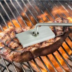 WIAN Ustensile De Barbecue Ensemble D'outils Pour Gril De Barbecue En Fer Pour Viande, Steak Et Burger -Accessoires de barbecue Soldes 64179613 3
