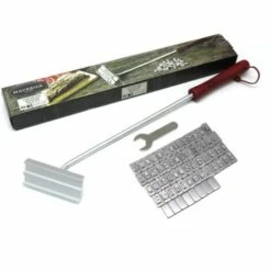 WIAN Ustensile De Barbecue Ensemble D'outils Pour Gril De Barbecue En Fer Pour Viande, Steak Et Burger -Accessoires de barbecue Soldes 64179613 5