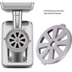 MONLY Alliage De Qualité Alimentaire Hachoir à Viande Concasseur Hachoir Plaque Disque Couteau 7 Mm Trou Cuisine Remplacement -Accessoires de barbecue Soldes 65003050 3