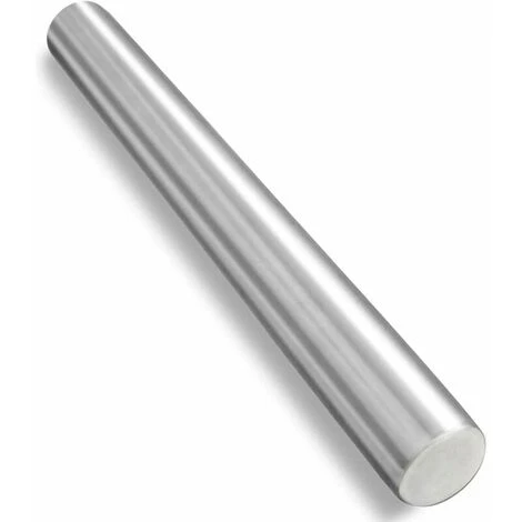 Rouleau à Pâtisserie En Acier Inoxydable, Rouleaux à Pâtisserie En Métal Pour La Cuisson, La Pâte à Biscuits Et à Pâtisserie, Etc. - 1,5 Pouce De Diamètre (solide) S'arêern 1 Rouleau à Pâtisserie En Acier Inoxydable, Rouleaux à Pâtisserie En Métal Pour La Cuisson, La Pâte à Biscuits Et à Pâtisserie, Etc. - 1,5 Pouce De Diamètre (solide) S'arêern