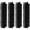 BDD Pièce Détachée Pour Barbecue Et Barbecue D'extérieur BBQ Lot De 4 Accessoires De Four En Acier Inoxydable Pour Plaque Chauffante De Remplacement (noir)