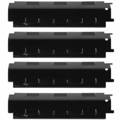 BDD Pièce Détachée Pour Barbecue Et Barbecue D'extérieur BBQ Lot De 4 Accessoires De Four En Acier Inoxydable Pour Plaque Chauffante De Remplacement (noir) -Accessoires de barbecue Soldes 65375098 4