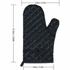 OSQI Gants De Four, Gants De Cuisine, Résistants à La Chaleur, Imperméables Et Antidérapants, Maniques Pour Four Barbecue Cuisson Manipulation, Doublure En Coton - 1 Paire, Noir 7 OSQI Gants De Four, Gants De Cuisine, Résistants à La Chaleur, Imperméables Et Antidérapants, Maniques Pour Four Barbecue Cuisson Manipulation, Doublure En Coton - 1 Paire, Noir -Accessoires de barbecue Soldes 65504534 4