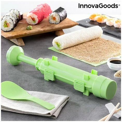 BRICOMARTEAU Set De Sushi Avec Recettes Suzooka InnovaGoods 3 Pièces 1 BRICOMARTEAU Set De Sushi Avec Recettes Suzooka InnovaGoods 3 Pièces