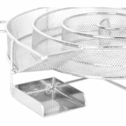 WILTEC Producteur De Fumée Froide Générateur De Fumée Froide Fumage à Froid Rond 16x4,5cm Smoker -Accessoires de barbecue Soldes 6657608 4