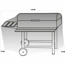 TERRE JARDIN Housse De Barbecue En PVC - Extérieur -Accessoires de barbecue Soldes 8436 4