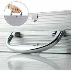 TODECO Lot D'Ustensiles Pour Barbecue, Set D'Ustensiles Bbq Pour Grillades, 18 Ustensiles En Acier Inoxydable, Mallette En Aluminium, Matériau: Alliage En Aluminium -Accessoires de barbecue Soldes 9300241 5